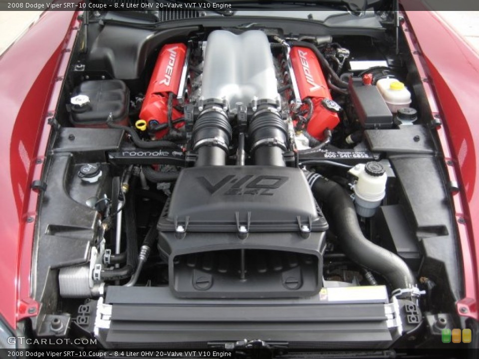8.4 Liter OHV 20-Valve VVT V10 Engine for the 2008 Dodge Viper #71880243
