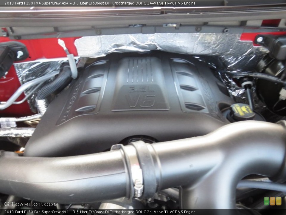 3.5 Liter EcoBoost DI Turbocharged DOHC 24-Valve Ti-VCT V6 Engine for the 2013 Ford F150 #71898804