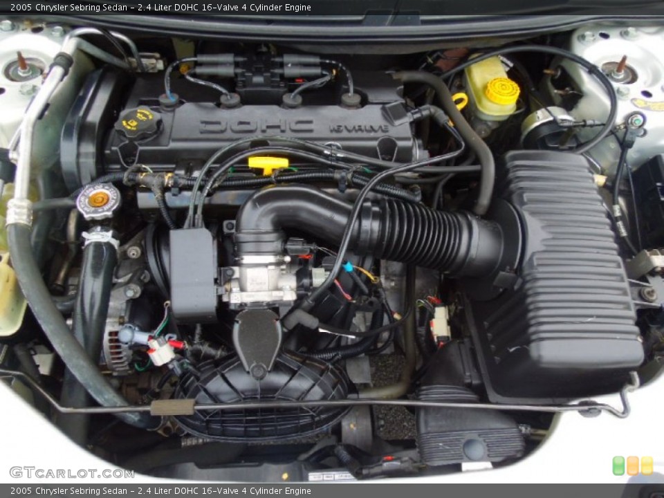 2.4 Liter DOHC 16-Valve 4 Cylinder Engine for the 2005 Chrysler Sebring #71899132