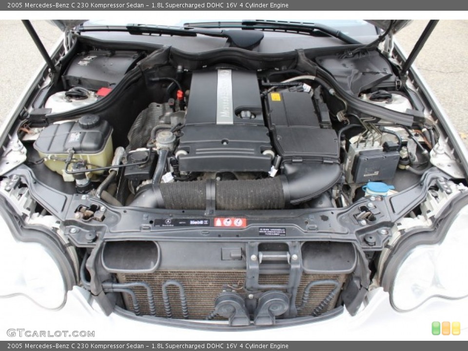 1.8L Supercharged DOHC 16V 4 Cylinder Engine for the 2005 Mercedes-Benz C #71906430