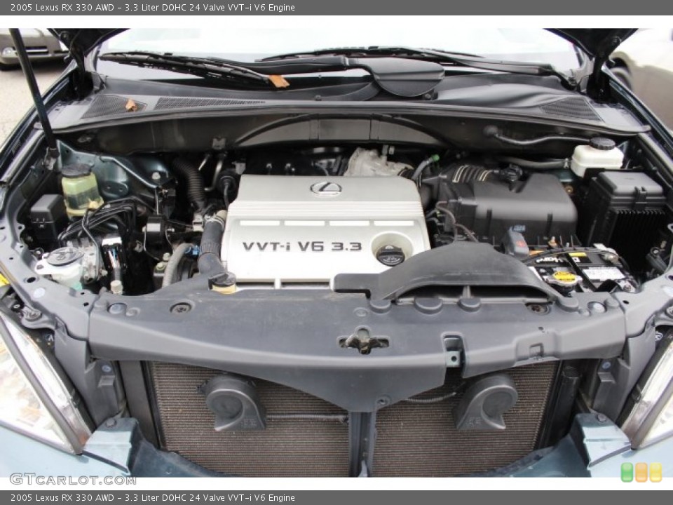 3.3 Liter DOHC 24 Valve VVT-i V6 Engine for the 2005 Lexus RX #71907090