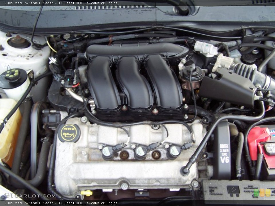 3.0 Liter DOHC 24-Valve V6 Engine for the 2005 Mercury Sable #71913261