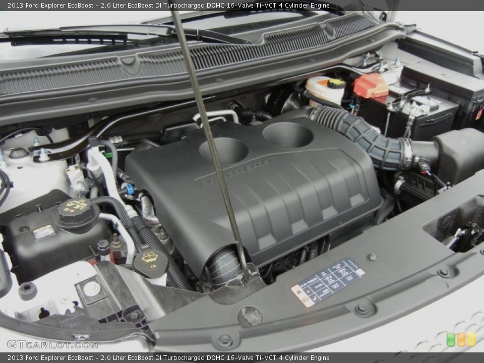 2.0 Liter EcoBoost DI Turbocharged DOHC 16-Valve Ti-VCT 4 Cylinder Engine for the 2013 Ford Explorer #71917566
