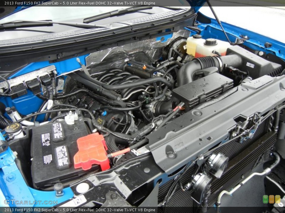 5.0 Liter Flex-Fuel DOHC 32-Valve Ti-VCT V8 Engine for the 2013 Ford F150 #71918751