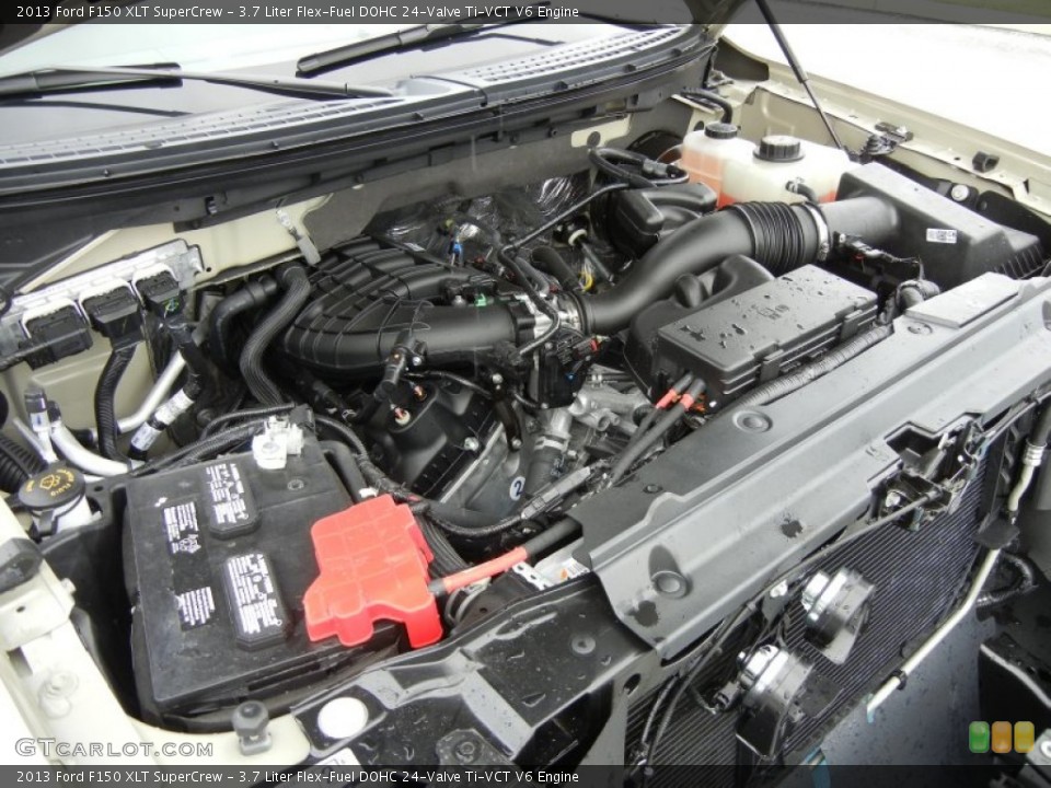 3.7 Liter Flex-Fuel DOHC 24-Valve Ti-VCT V6 Engine for the 2013 Ford F150 #71919663