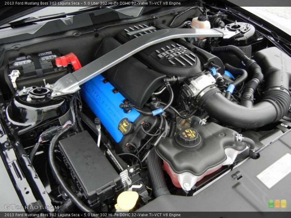 5.0 Liter 302 Hi-Po DOHC 32-Valve Ti-VCT V8 Engine for the 2013 Ford Mustang #71920290