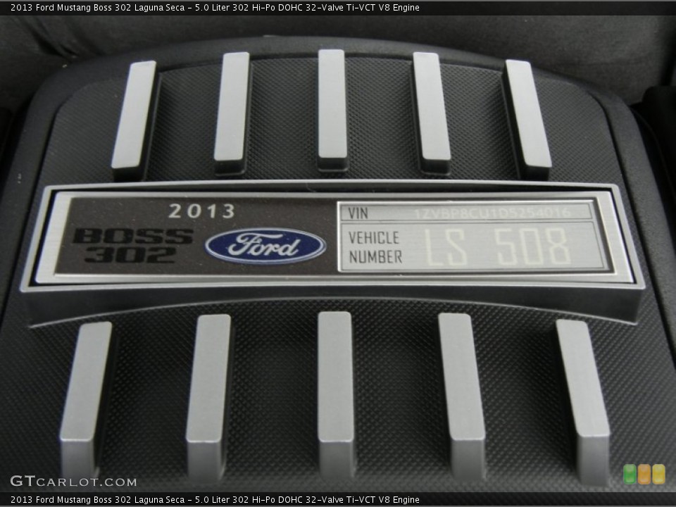5.0 Liter 302 Hi-Po DOHC 32-Valve Ti-VCT V8 Engine for the 2013 Ford Mustang #71920345