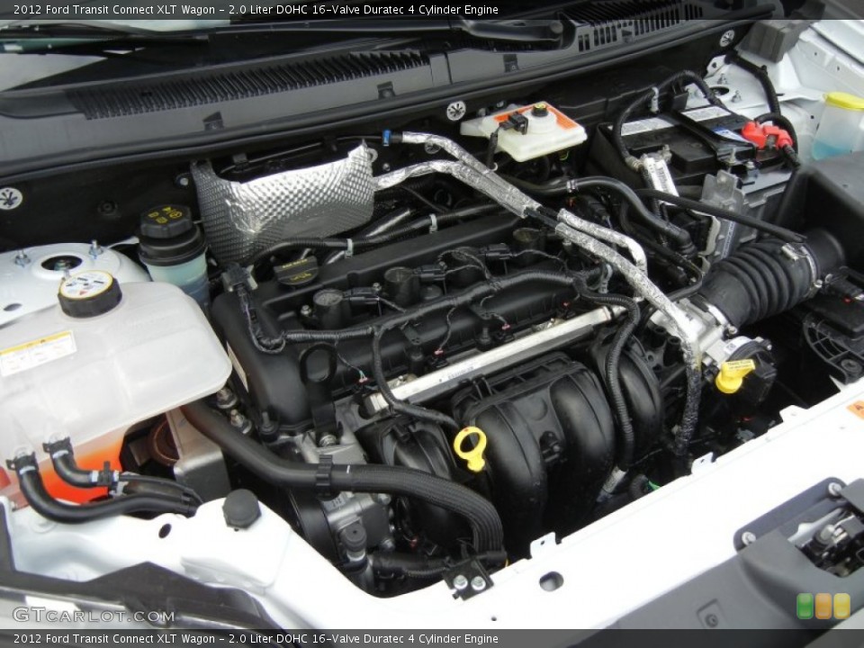 2.0 Liter DOHC 16-Valve Duratec 4 Cylinder Engine for the 2012 Ford Transit Connect #71920938