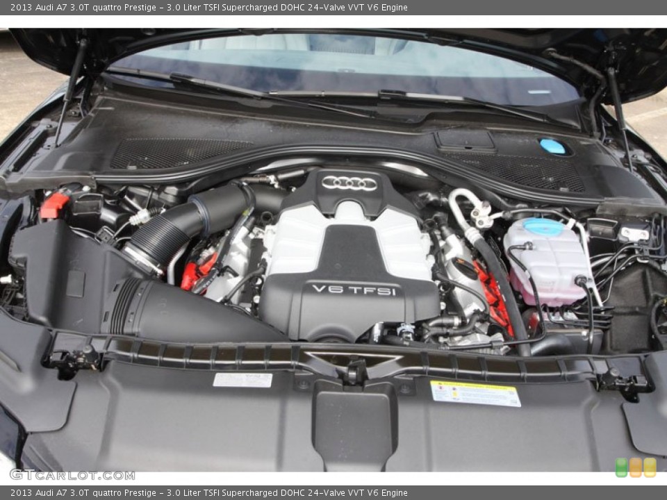 3.0 Liter TSFI Supercharged DOHC 24-Valve VVT V6 Engine for the 2013 Audi A7 #71944817