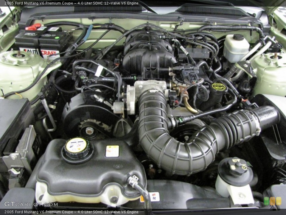 4.0 Liter SOHC 12-Valve V6 Engine for the 2005 Ford Mustang #71963335