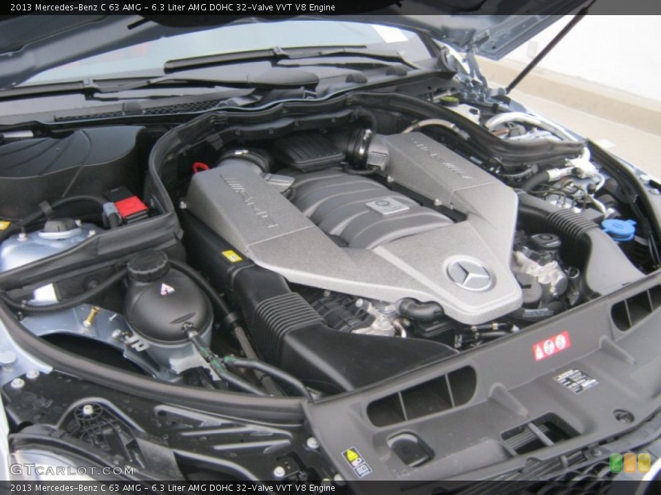 6.3 Liter AMG DOHC 32-Valve VVT V8 Engine for the 2013 Mercedes-Benz C #71992218