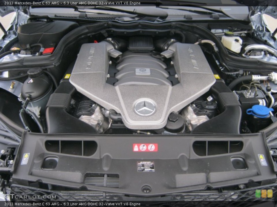 6.3 Liter AMG DOHC 32-Valve VVT V8 Engine for the 2013 Mercedes-Benz C #71992245