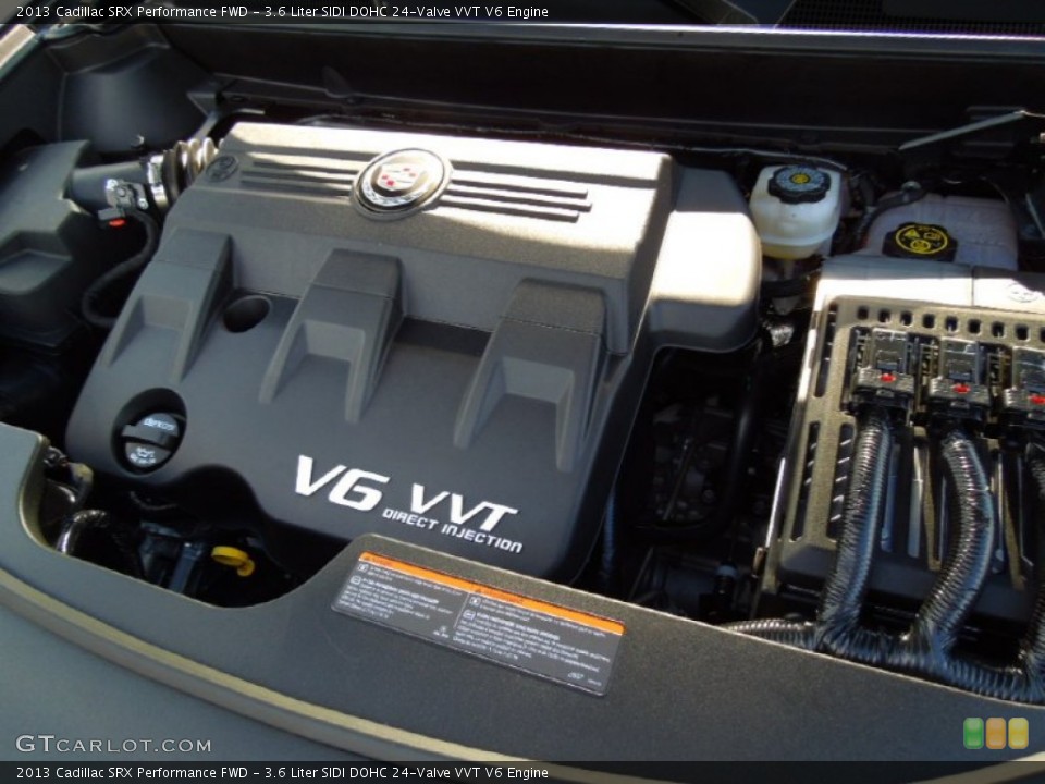 3.6 Liter SIDI DOHC 24-Valve VVT V6 Engine for the 2013 Cadillac SRX #71996405