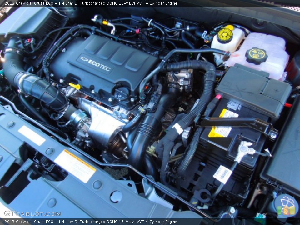 1.4 Liter DI Turbocharged DOHC 16-Valve VVT 4 Cylinder Engine for the 2013 Chevrolet Cruze #71997102