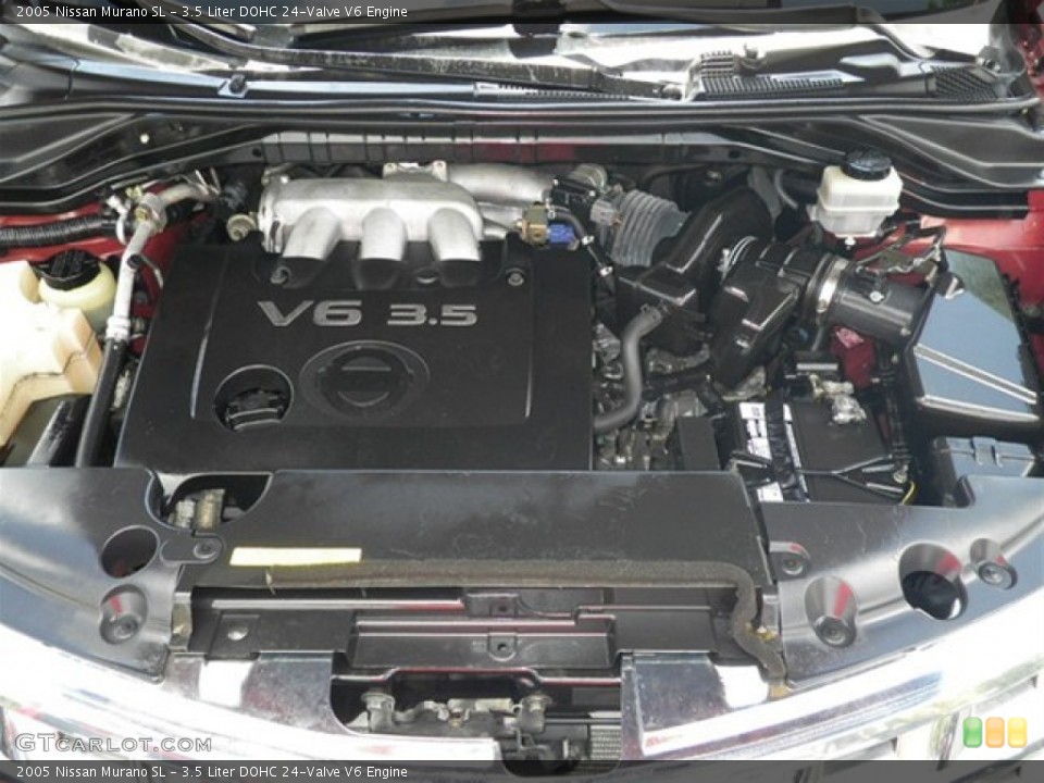 3.5 Liter DOHC 24-Valve V6 Engine for the 2005 Nissan Murano #72002367