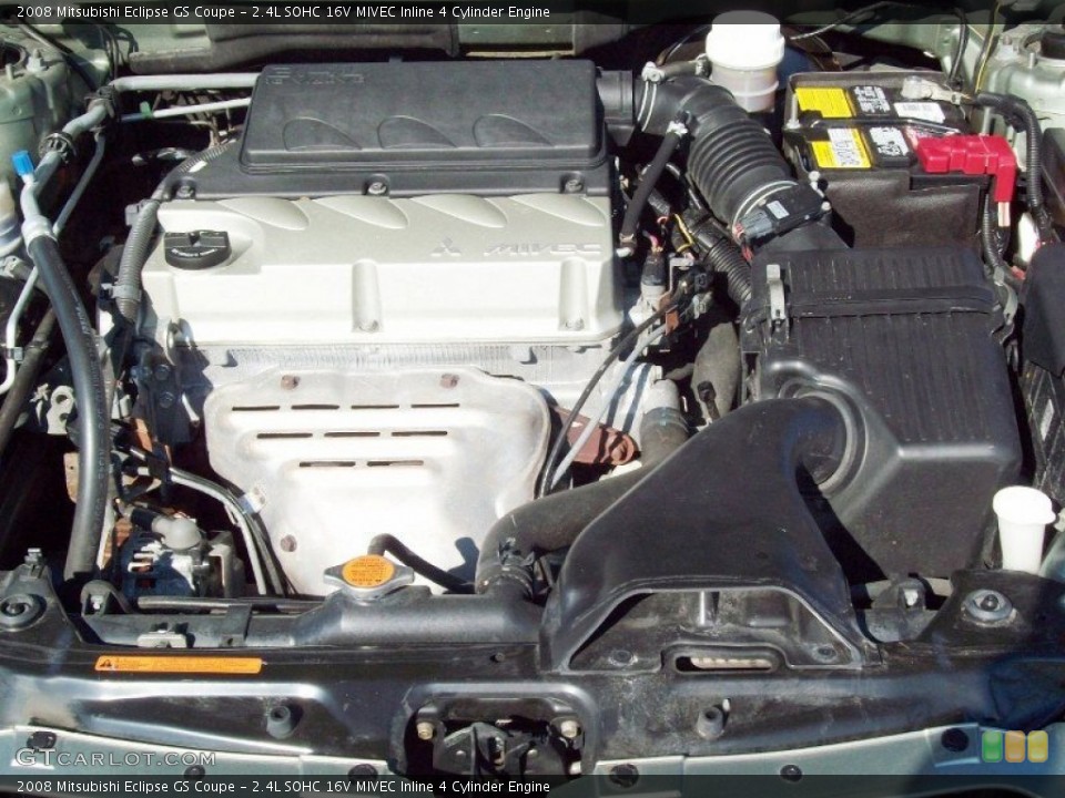 2.4L SOHC 16V MIVEC Inline 4 Cylinder Engine for the 2008 Mitsubishi Eclipse #72033810