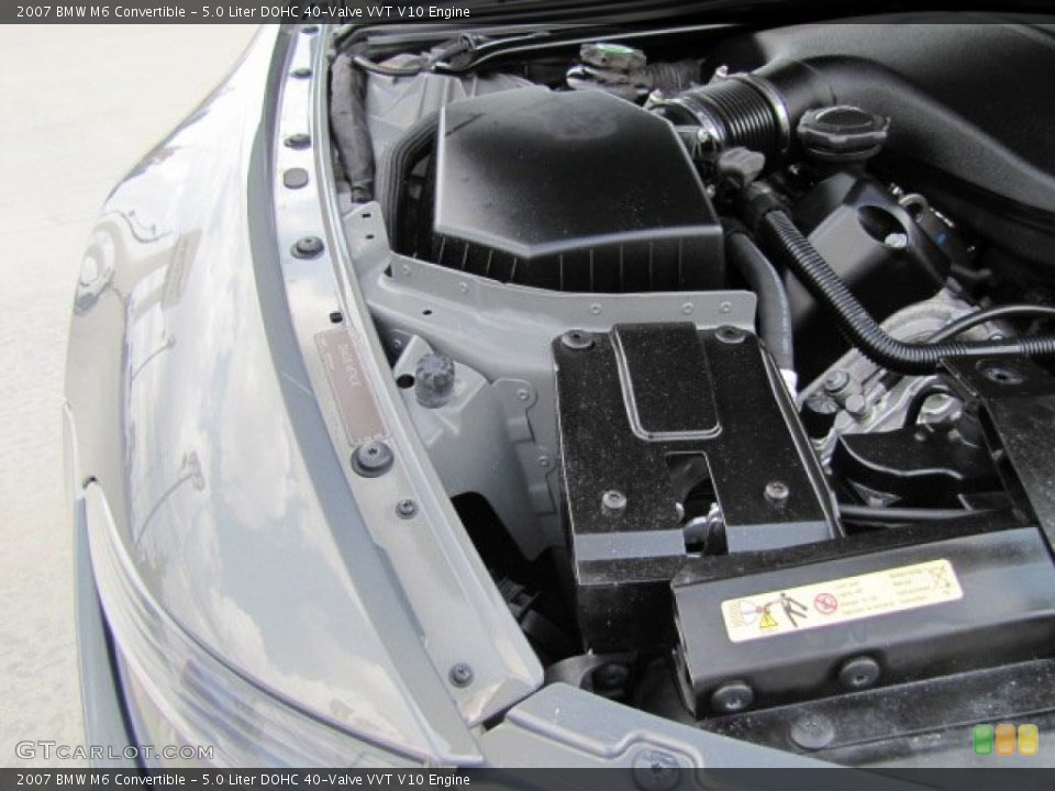 5.0 Liter DOHC 40-Valve VVT V10 Engine for the 2007 BMW M6 #72034128