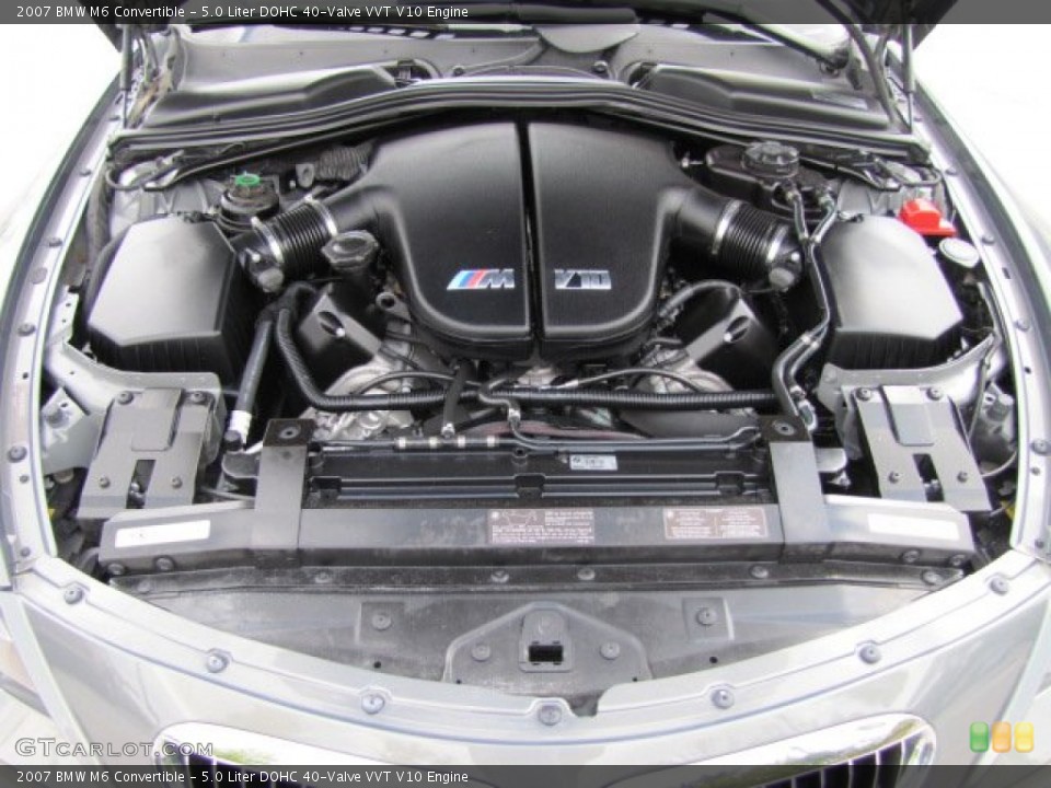 5.0 Liter DOHC 40-Valve VVT V10 Engine for the 2007 BMW M6 #72034149