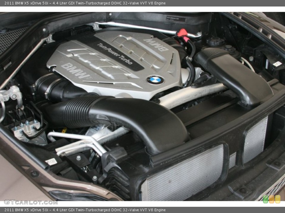 4.4 Liter GDI Twin-Turbocharged DOHC 32-Valve VVT V8 Engine for the 2011 BMW X5 #72036180