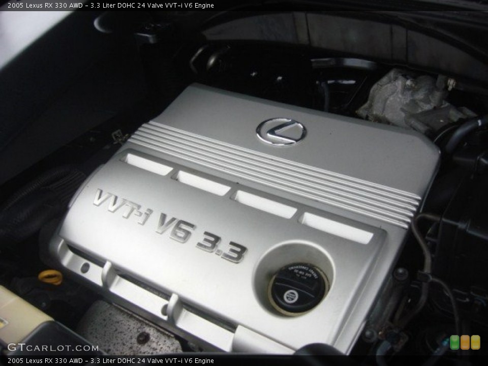 3.3 Liter DOHC 24 Valve VVT-i V6 Engine for the 2005 Lexus RX #72037530
