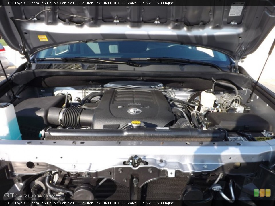 5.7 Liter Flex-Fuel DOHC 32-Valve Dual VVT-i V8 Engine for the 2013 Toyota Tundra #72042244