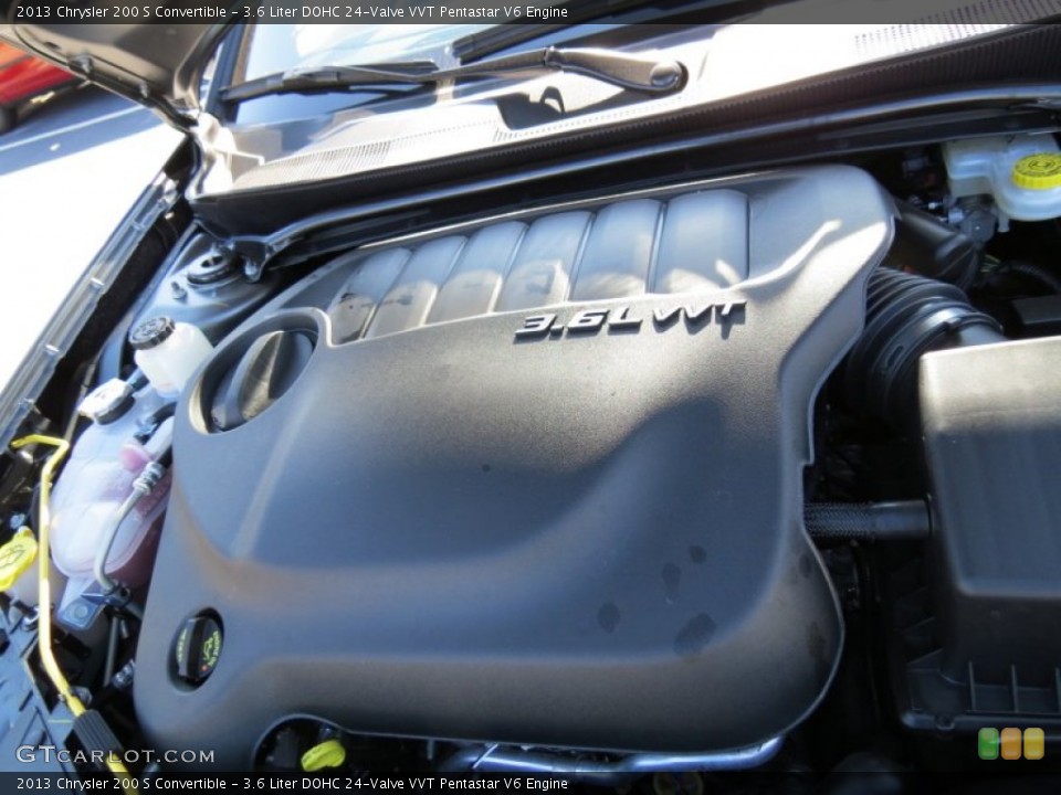 3.6 Liter DOHC 24-Valve VVT Pentastar V6 Engine for the 2013 Chrysler 200 #72057497