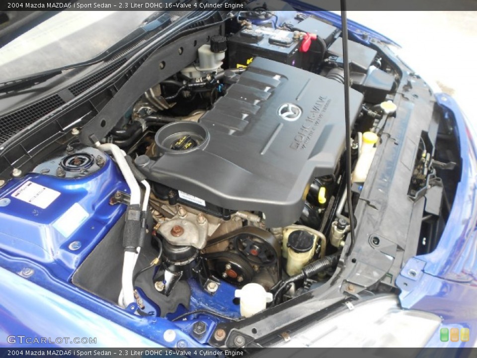 2.3 Liter DOHC 16-Valve 4 Cylinder Engine for the 2004 Mazda MAZDA6 #72065470