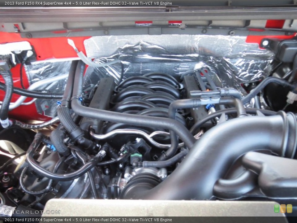 5.0 Liter Flex-Fuel DOHC 32-Valve Ti-VCT V8 Engine for the 2013 Ford F150 #72070804