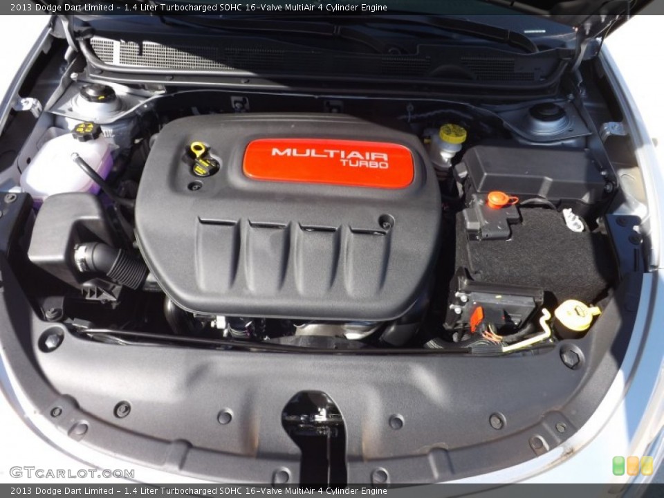 1.4 Liter Turbocharged SOHC 16-Valve MultiAir 4 Cylinder Engine for the 2013 Dodge Dart #72071251