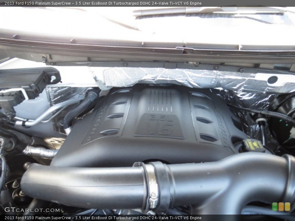 3.5 Liter EcoBoost DI Turbocharged DOHC 24-Valve Ti-VCT V6 Engine for the 2013 Ford F150 #72073450