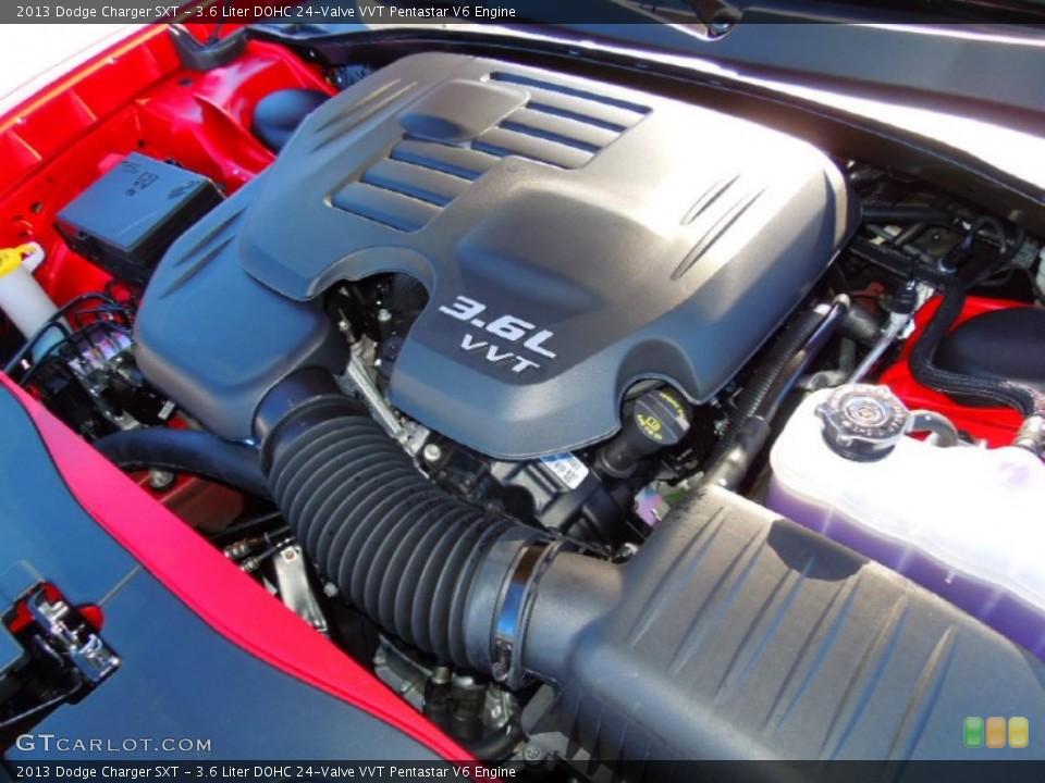 3.6 Liter DOHC 24-Valve VVT Pentastar V6 Engine for the 2013 Dodge Charger #72073459