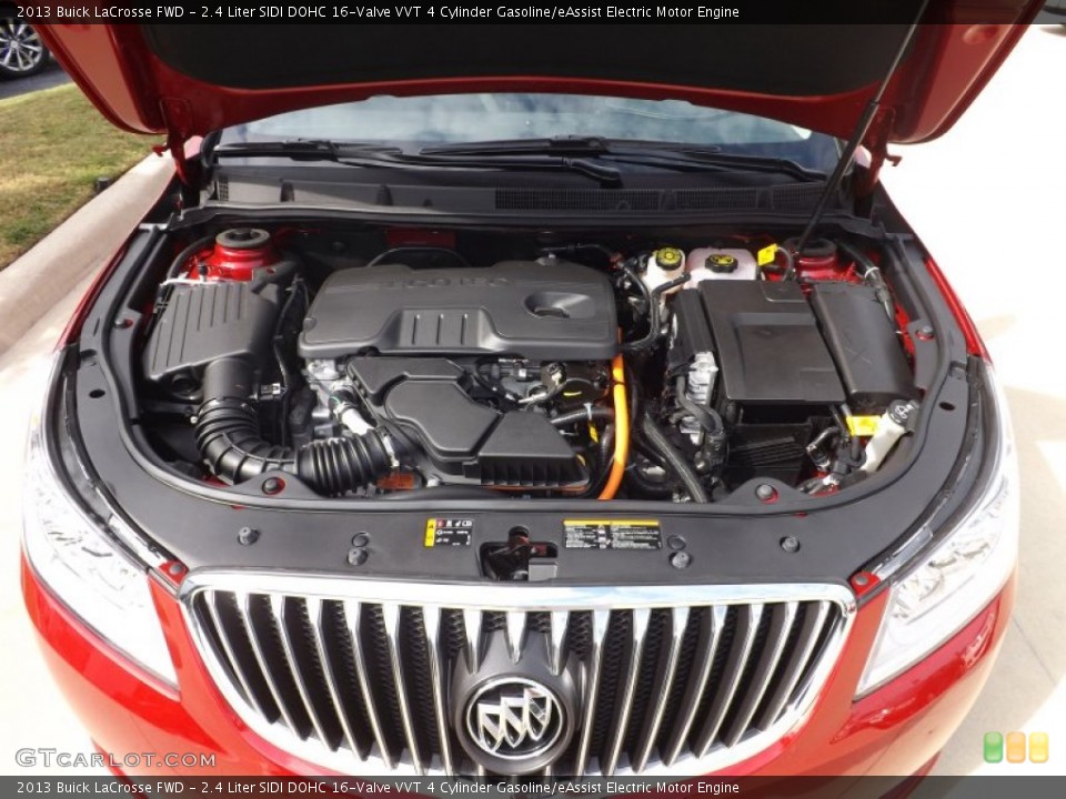 2.4 Liter SIDI DOHC 16-Valve VVT 4 Cylinder Gasoline/eAssist Electric Motor Engine for the 2013 Buick LaCrosse #72073648