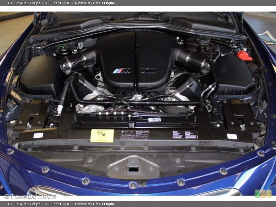 5.0 Liter DOHC 40-Valve VVT V10 Engine for the 2010 BMW M6 #72077986