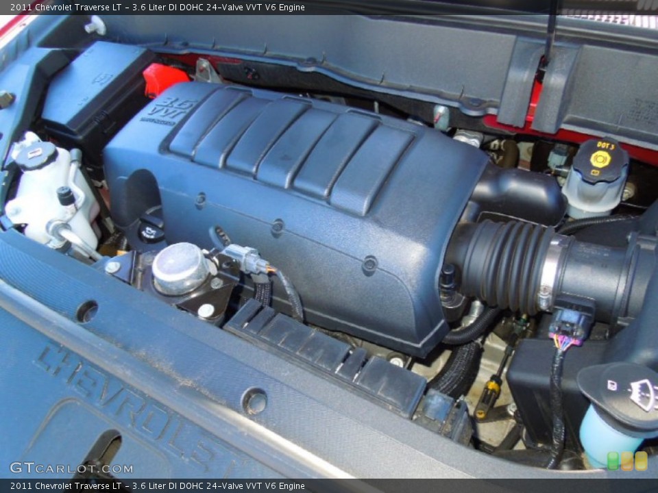3.6 Liter DI DOHC 24-Valve VVT V6 Engine for the 2011 Chevrolet Traverse #72082766