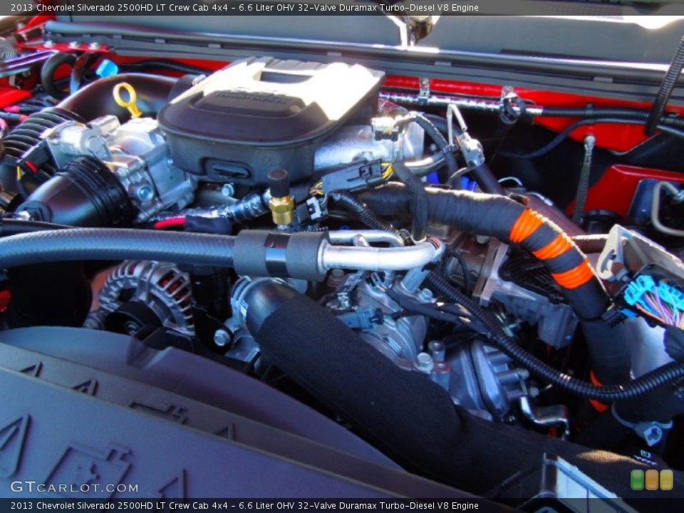 6.6 Liter OHV 32-Valve Duramax Turbo-Diesel V8 Engine for the 2013 Chevrolet Silverado 2500HD #72088651