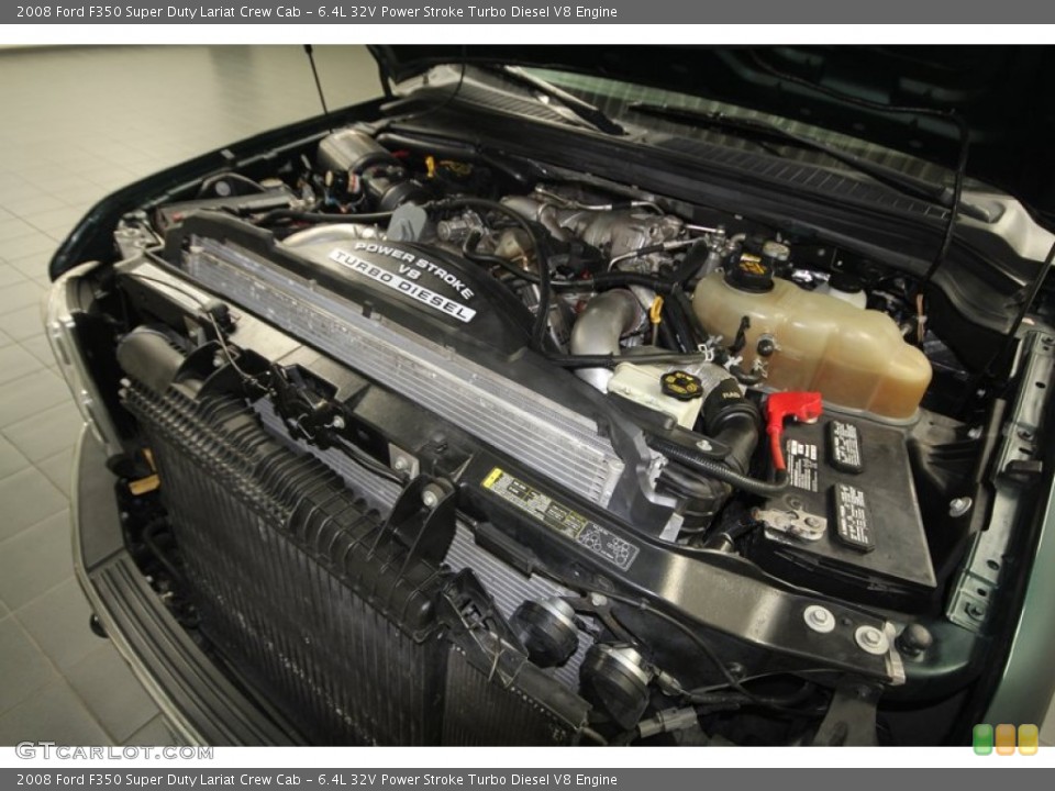 6.4L 32V Power Stroke Turbo Diesel V8 Engine for the 2008 Ford F350 Super Duty #72097930