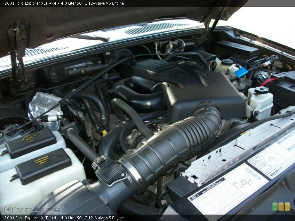 4.0 Liter SOHC 12-Valve V6 Engine for the 2001 Ford Explorer #72098932