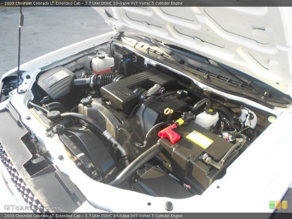 3.7 Liter DOHC 20-Valve VVT Vortec 5 Cylinder Engine for the 2009 Chevrolet Colorado #72106641