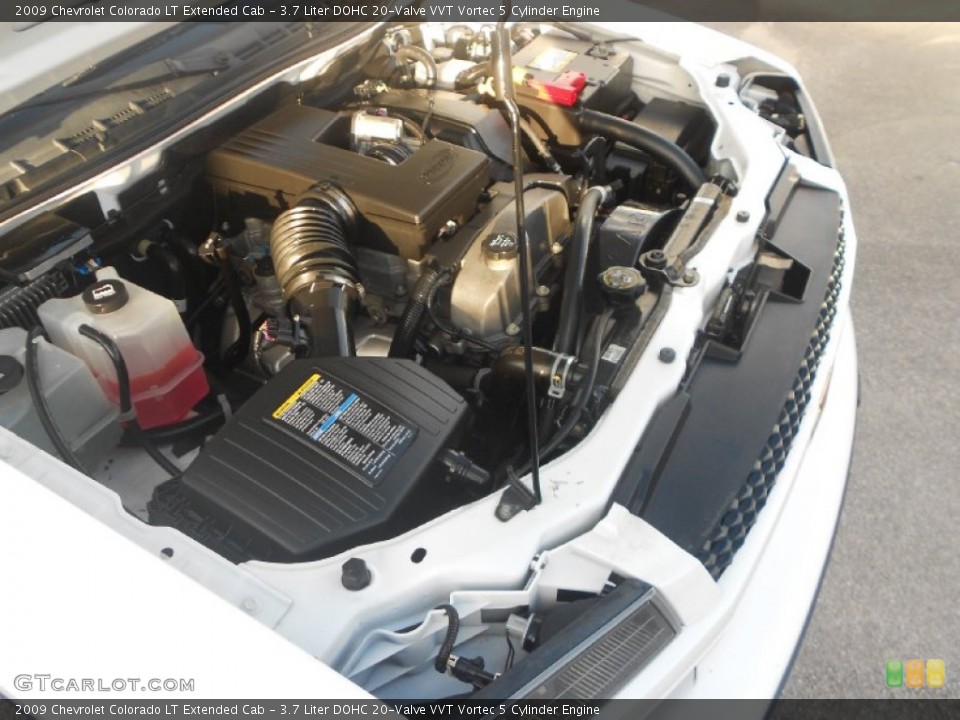3.7 Liter DOHC 20-Valve VVT Vortec 5 Cylinder Engine for the 2009 Chevrolet Colorado #72106668