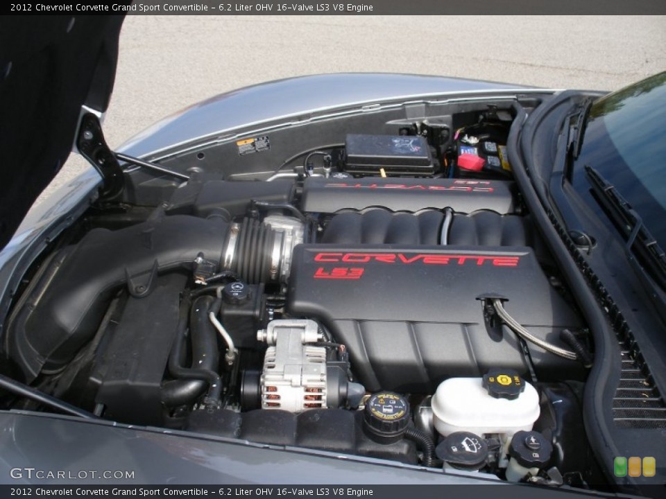 6.2 Liter OHV 16-Valve LS3 V8 Engine for the 2012 Chevrolet Corvette #72128295
