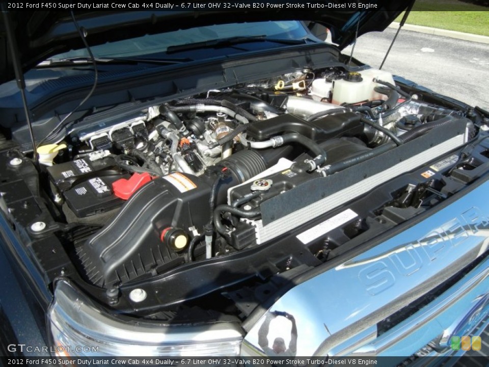 6.7 Liter OHV 32-Valve B20 Power Stroke Turbo-Diesel V8 Engine for the 2012 Ford F450 Super Duty #72128412