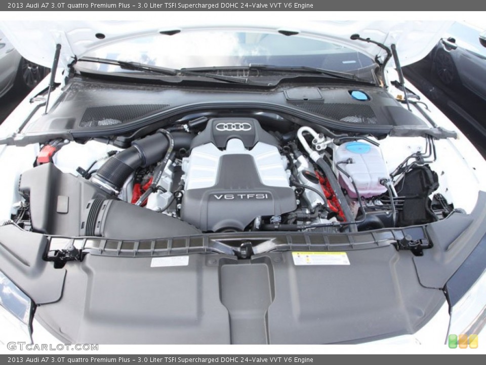 3.0 Liter TSFI Supercharged DOHC 24-Valve VVT V6 Engine for the 2013 Audi A7 #72147810