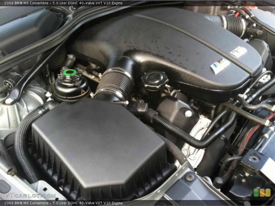 5.0 Liter DOHC 40-Valve VVT V10 Engine for the 2009 BMW M6 #72152253