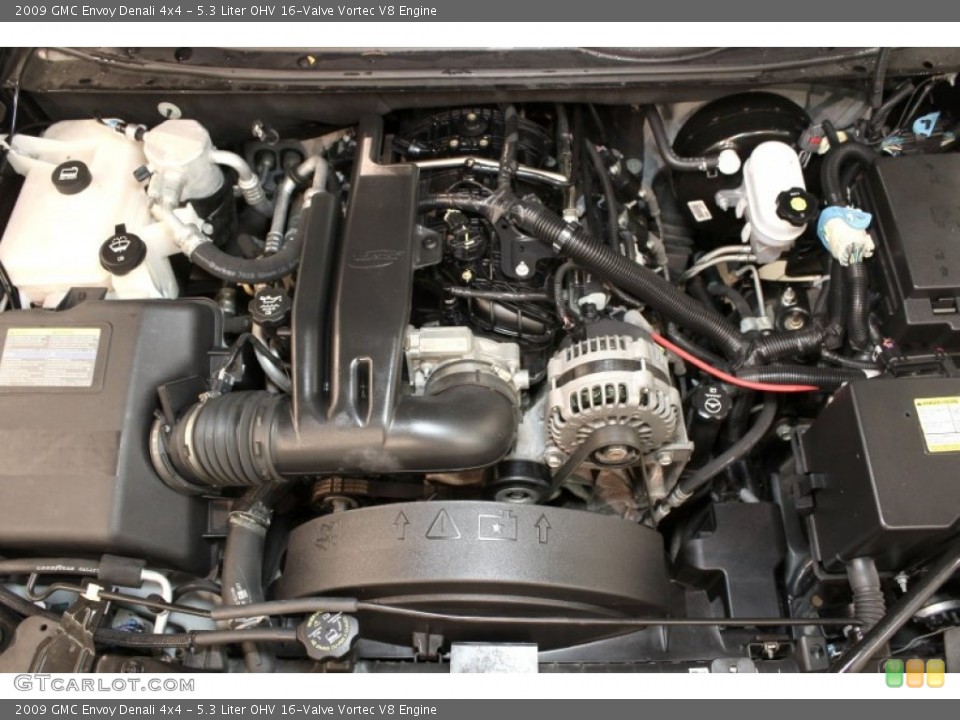 5.3 Liter OHV 16-Valve Vortec V8 Engine for the 2009 GMC Envoy #72153888