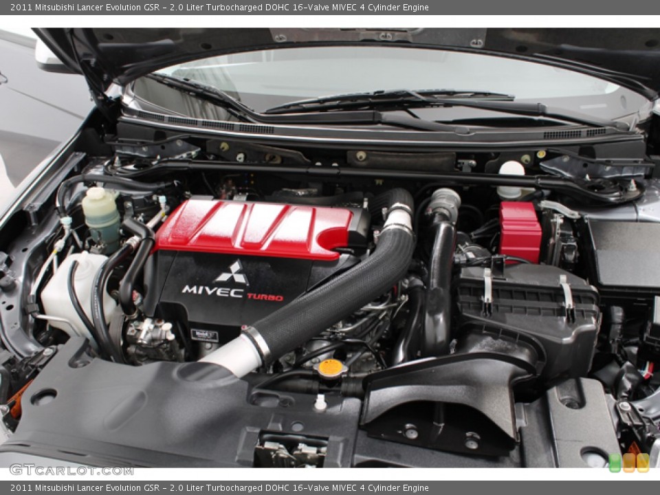 2.0 Liter Turbocharged DOHC 16-Valve MIVEC 4 Cylinder Engine for the 2011 Mitsubishi Lancer Evolution #72173743