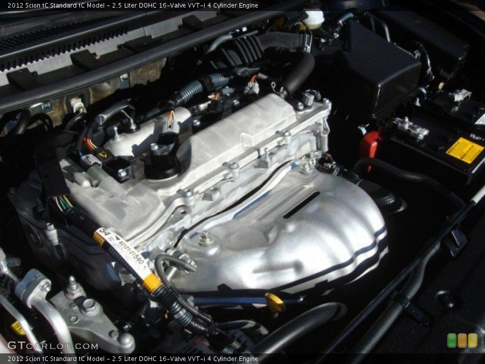 2.5 Liter DOHC 16-Valve VVT-i 4 Cylinder Engine for the 2012 Scion tC #72184740