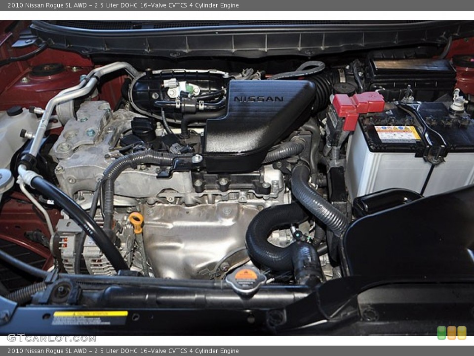 2.5 Liter DOHC 16-Valve CVTCS 4 Cylinder Engine for the 2010 Nissan Rogue #72200220