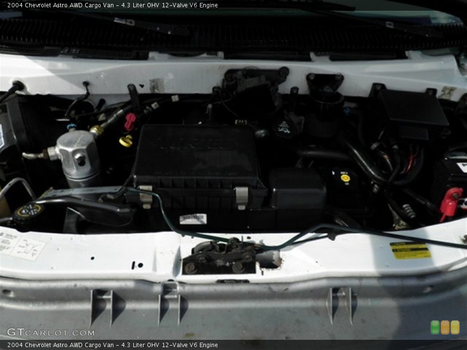 4.3 Liter OHV 12-Valve V6 Engine for the 2004 Chevrolet Astro #72203214
