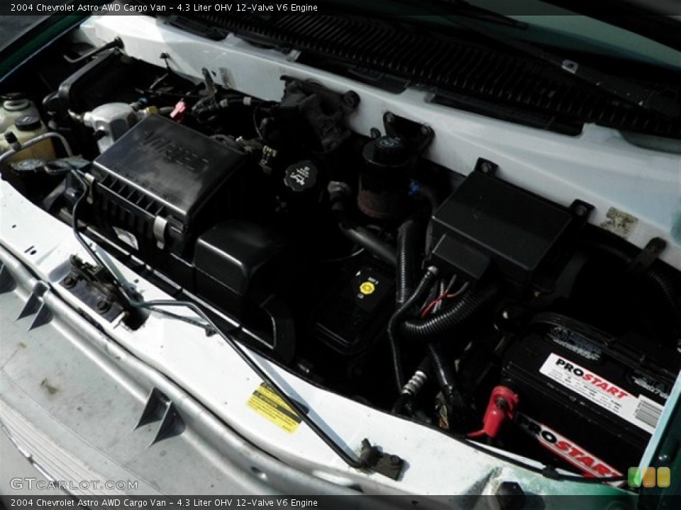 4.3 Liter OHV 12-Valve V6 Engine for the 2004 Chevrolet Astro #72203217