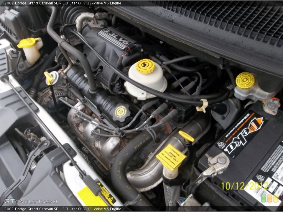 3.3 Liter OHV 12-Valve V6 Engine for the 2002 Dodge Grand Caravan #72207482